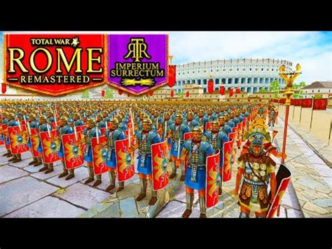 New Imperium Surrectum Units Rome Total War Remastered Rtr Imperium