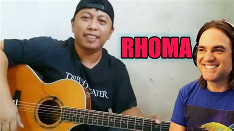 Alip Ba Ta Kerinduan By Rhoma Irama Cover Guitarist Reacts Youtube