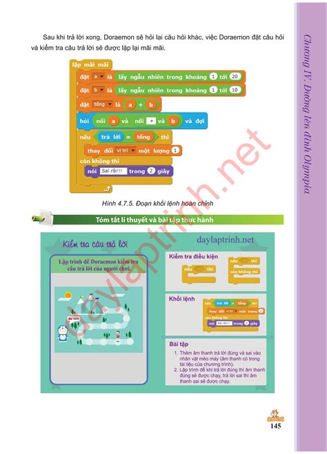 Lập trình với Scratch - Hạ Tử - Page 144 | Flip PDF Online | PubHTML5