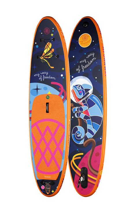 Stand Up Paddle board illustration on Behance