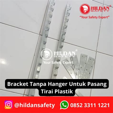 Jual BRACKET BRAKET BREKET TANPA HANGER GANTUNGAN UNTUK PASANG TIRAI