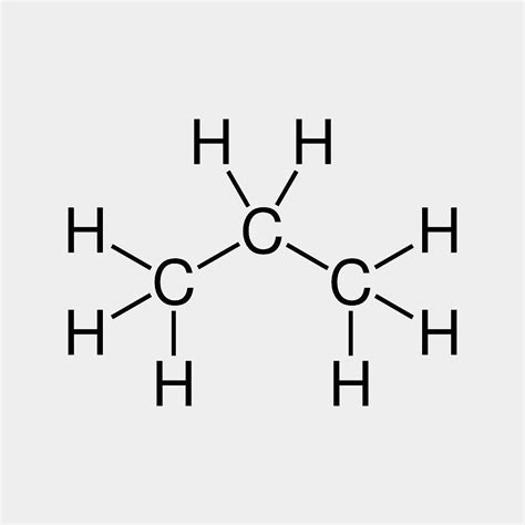 Structural Formula Of Propane