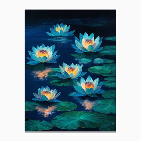 Lotus Lily 3 Canvas Print By Balram Giri Fy