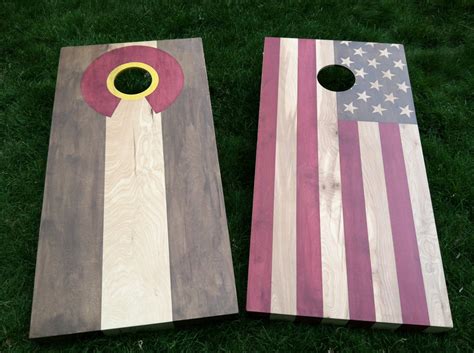 Flag Cornhole Game By Coloradojoes American Flag And Colorado