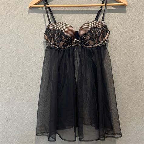Victoria S Secret Intimates Sleepwear Victorias Secret Baby Doll Lingerie Poshmark