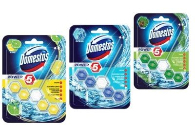 Domestos Power Zawieszka Do Wc Zestaw Mix Szt