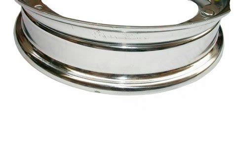 Vespa Wheel Rim Chrome Plated Px Pe Lml T Rally Sprint Model Ebay