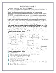 Problemas Y Puntos Por Evaluar Docx Problemas Y Puntos Por Evaluar 1