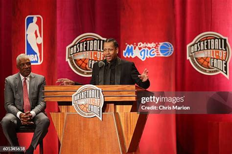 Allen Iverson Hall Of Fame Photos and Premium High Res Pictures - Getty ...