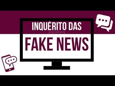 Inqu Rito Das Fake News Youtube