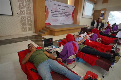 Pertamina Gelar Donor Darah Dan Vct Hivaids Rakyat Sulsel