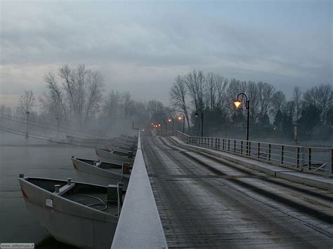 Ponte Delle Barche Bereguardo Pavia Italy Pavia Ticino Italy