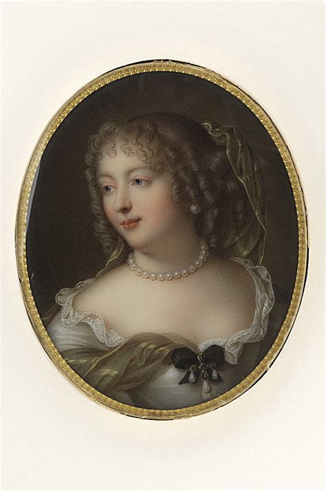 Portrait de Marie de Rabutin Chantal marquise de Sévigné 1626 1696