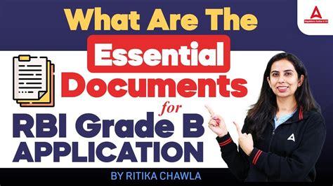 Must Ready Documents Before RBI Grade B Notification Important