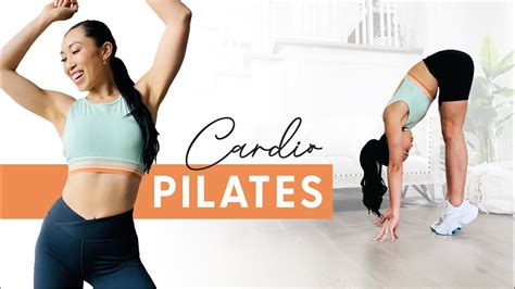 10 Minute Cardio Pilates Workout Burn Fat Tone Muscle No Jumping Youtube