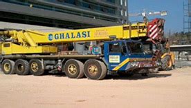 Equipments Ghalasi Crane Transport Service