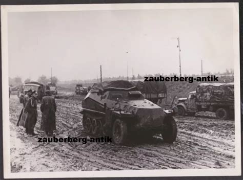 Presse Foto Wehrmacht Leichter Sch Tzenpanzerwagen Sd Kfz