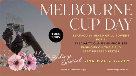 Melbourne Cup Day! | The Gem Hotel