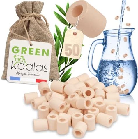 GREEN KOALAS 50 PERLES De CERAMIQUE EM Roses Naturelles Pour Purifier