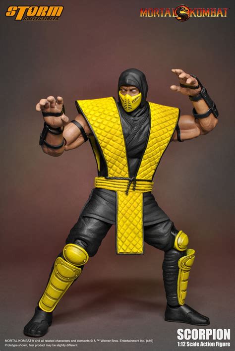 Storm Collectibles Mortal Kombat Scorpion Figure Revision Images The Toyark News