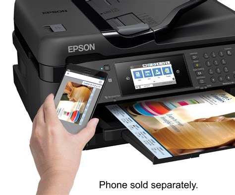 Best Buy Epson WorkForce WF 7710 Wireless All In One Inkjet Printer