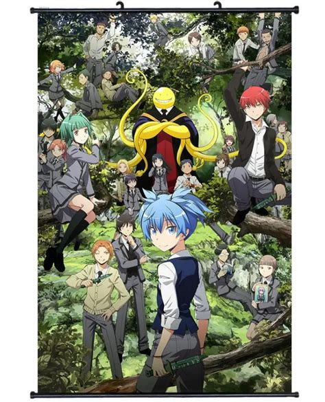 Assassination Classroom Japan Anime Poster Home Decor Wall Scroll