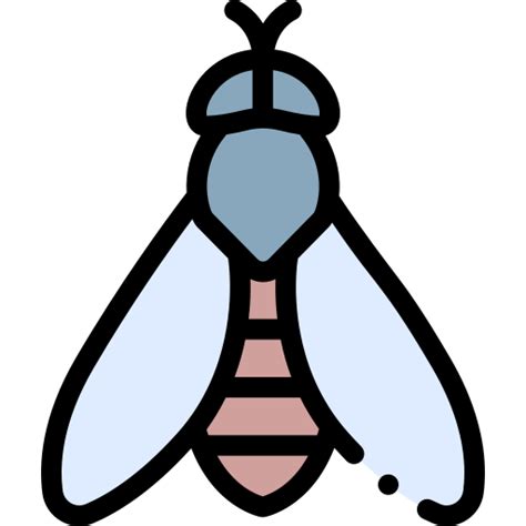 Fly Detailed Rounded Lineal Color Icon