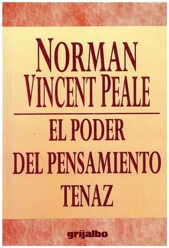 Libro El Poder Del Pensamiento Tenaz Norman Vincent Peale Mercadolibre