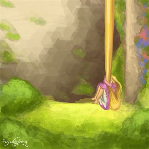 "Between My Toes" Rapunzel from Tangled Fan Art (http://princenataloony.deviantart.com/art ...