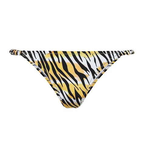 Reina Olga Scrunchie Printed Bikini Bottoms Reina Olga