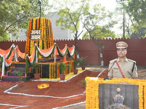 Tribute Paid To Martyrs Organized On Police Memorial Day Police