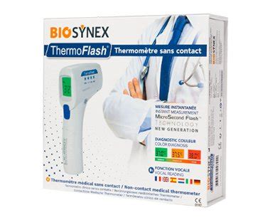 Thermom Tre Sans Contact Thermoflash Lx Te Biosynex Bastide Le