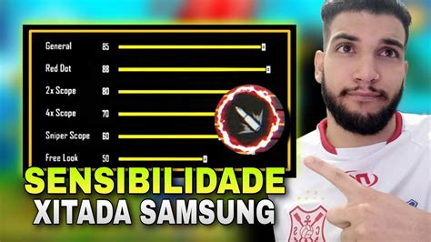 MELHOR SENSIBILIDADE E DPI PARA GALAXY A01 A02 A03 A10 A11 A12 A20 A30