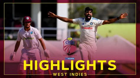 Highlights West Indies v India