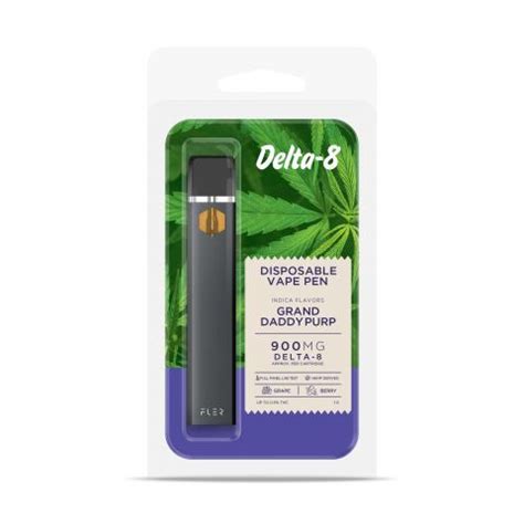 Grand Daddy Purp Vape Pen Delta 8 Disposable Buzz 900mg