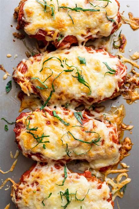 Easy Baked Chicken Parmesan Recipe Baked Parmesan Chicken The