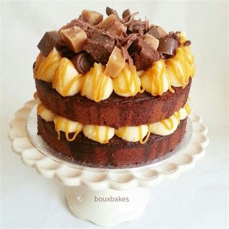 Decadent Chocolate And Salted Caramel Naked Cake