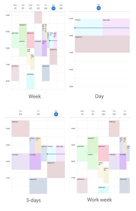 React Native Timeline Calendar