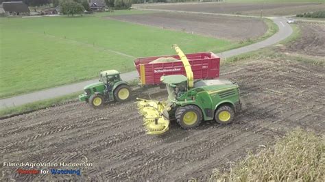 Mais Hakselen Harvesting Maize Forage Harvester Silage H Ckseln