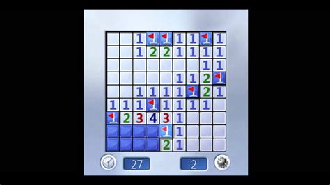 A Game Of Minesweeper Beginner Youtube