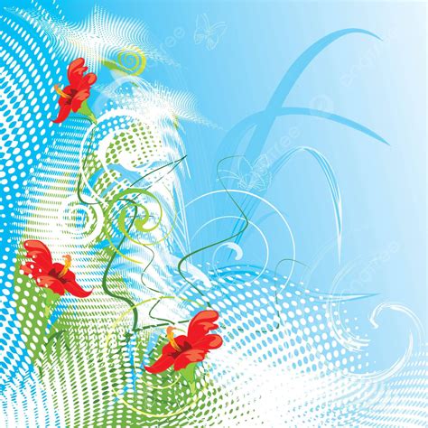 Floral Background Vektor Card Flourishes Vector Vektor Card