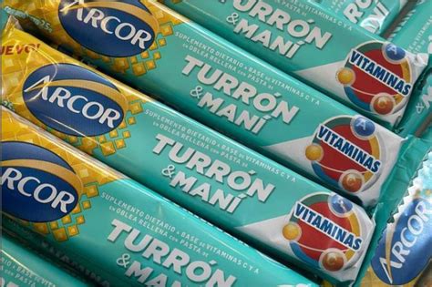 Arcor lanza el nuevo Turrón Maní con vitaminas C y A Infokioscos