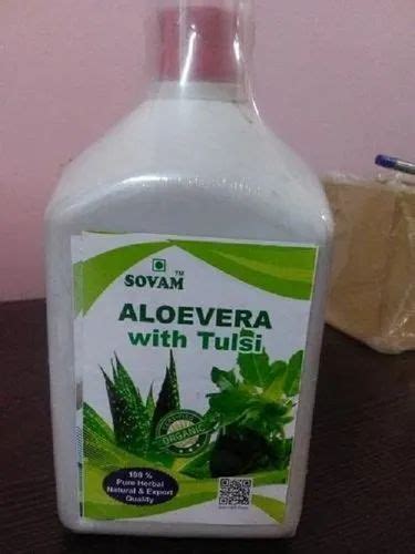 Sovam Aloevera With Tulsi Juice Packaging Type Bottle Ml At