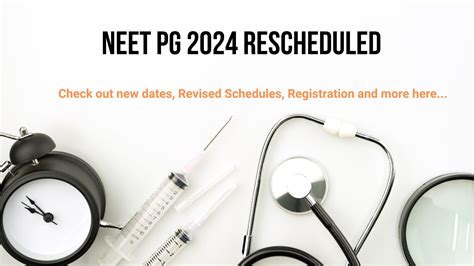 NEET PG 2024 Exam Preponed New Exam Date 23 June Updated Schedule