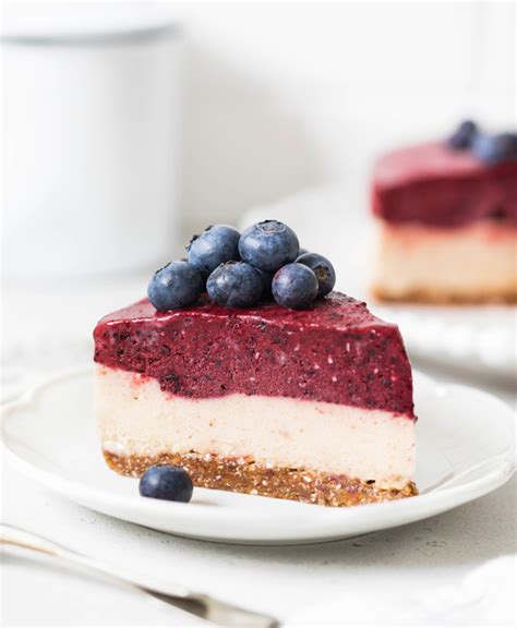 Wild Blueberry Ice Cream Cake