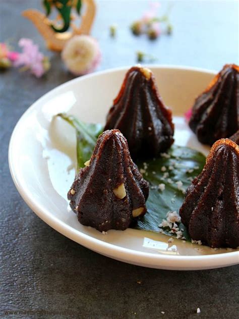 Easy Ragi Modak With Coconut Jaggery Madhu S Everyday Indian