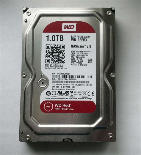 Жесткий диск Western Digital Red 3 5 1 0 Tb SATA III 64 Mb 5400 rpm