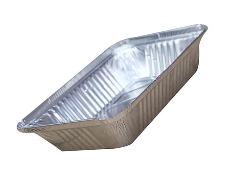 Silver Rectangular Aluminum Foil Containers With Lid At Rs 2800 Box In