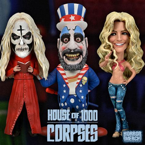 House Of 1000 Corpses Stylized 3 Pack Figure