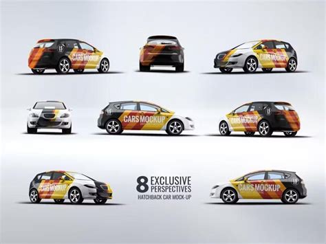 Premium PSD | Psd realistic car mockup